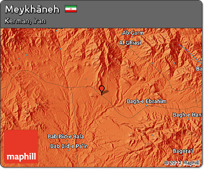 Political Map of Meykhāneh