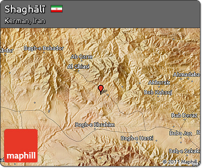 Satellite Map of Shaghālī