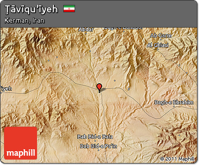 Satellite Map of Ţāvīqu'īyeh