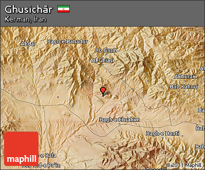 Satellite Map of Ghusichār