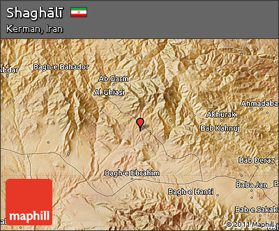 Satellite Map of Shaghālī