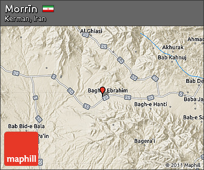 Shaded Relief Map of Morrīn