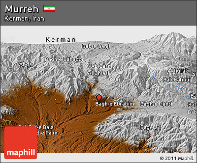 Physical Panoramic Map of Murreh