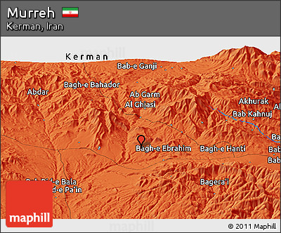 Political Panoramic Map of Murreh