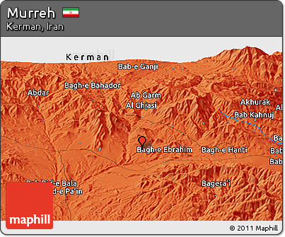 Political Panoramic Map of Murreh