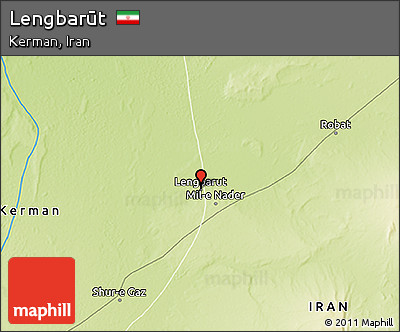 Physical 3D Map of Lengbarūt