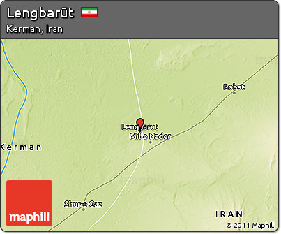 Physical 3D Map of Lengbarūt