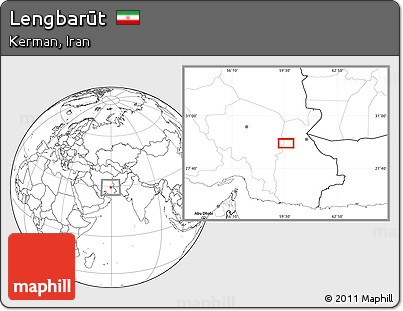 Blank Location Map of Lengbarūt