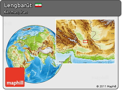 Physical Location Map of Lengbarūt