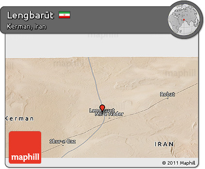 Satellite Panoramic Map of Lengbarūt