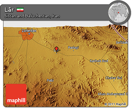 Physical 3D Map of Lār