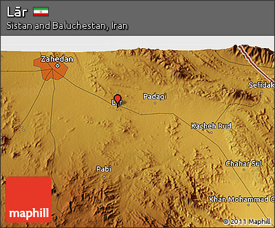 Physical 3D Map of Lār