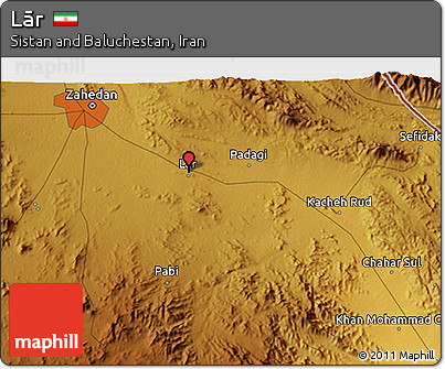 Physical 3D Map of Lār