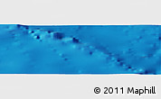 Physical Panoramic Map of the area around 29° 16' 6" N, 61° 58' 30" W