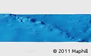 Shaded Relief Panoramic Map of the area around 29° 16' 6" N, 61° 58' 30" W