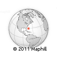Outline Map of the Area around 29° 16' 6" N, 73° 52' 30" W, rectangular outline