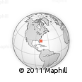 Outline Map of the Area around 29° 16' 6" N, 77° 16' 30" W, rectangular outline