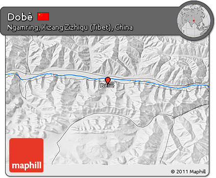 Physical 3D Map of Dobê