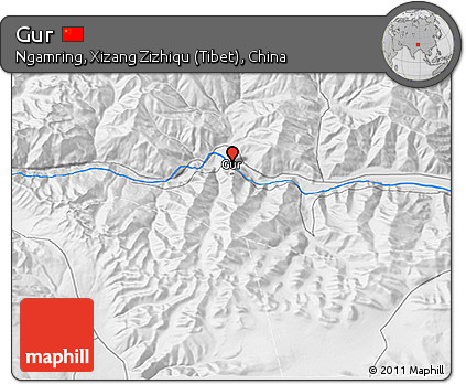 Physical 3D Map of Gur