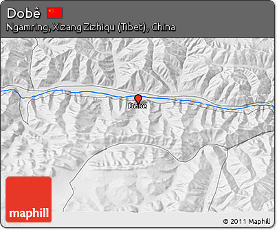 Physical 3D Map of Dobê