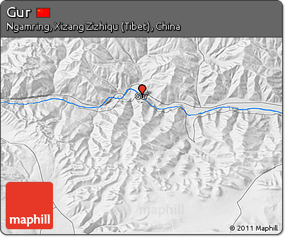 Physical 3D Map of Gur