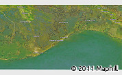 Satellite 3D Map of Port Fourchon