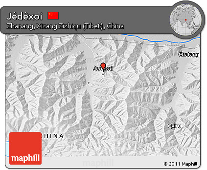 Physical 3D Map of Jêdêxoi