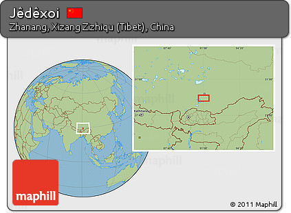 Savanna Style Location Map of Jêdêxoi