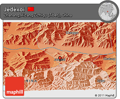Political Panoramic Map of Jêdêxoi