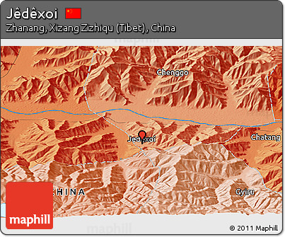Political Panoramic Map of Jêdêxoi