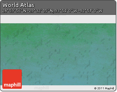 Satellite 3D Map of the Area around 29° 16' 6" N, 93° 25' 30" W