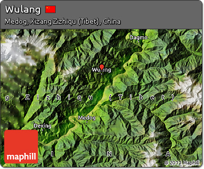 Satellite Map of Wulang