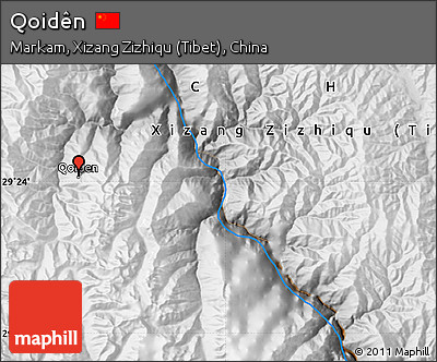 Physical Map of Qoidên