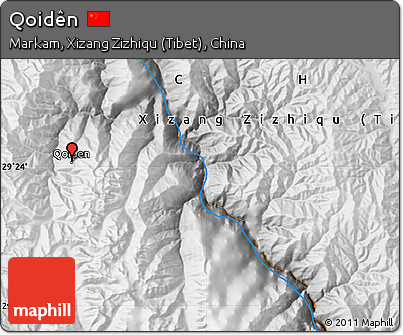 Physical Map of Qoidên