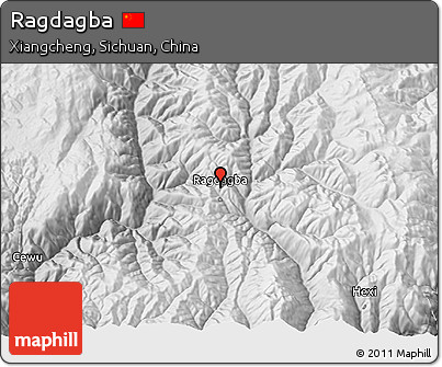 Physical 3D Map of Ragdagba