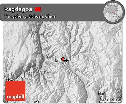 Physical Map of Ragdagba