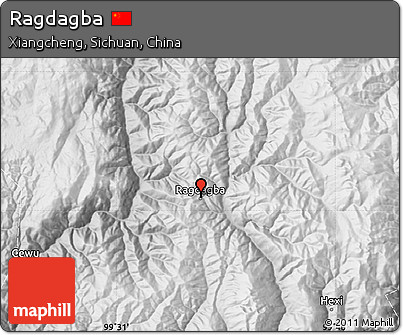 Physical Map of Ragdagba