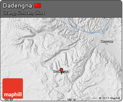Physical Map of Dadengna