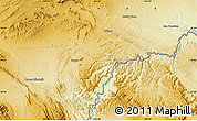 Physical Map of the area around 29° 44' 59" N, 102° 46' 30" W