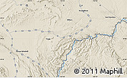 Shaded Relief Map of the area around 29° 44' 59" N, 102° 46' 30" W