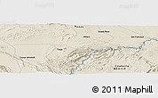 Shaded Relief Panoramic Map of the area around 29° 44' 59" N, 102° 46' 30" W