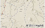 Shaded Relief Map of the area around 29° 44' 59" N, 103° 37' 30" W