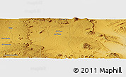 Physical Panoramic Map of the area around 29° 44' 59" N, 103° 37' 30" W