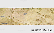 Satellite Panoramic Map of the area around 29° 44' 59" N, 103° 37' 30" W