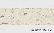 Shaded Relief Panoramic Map of the area around 29° 44' 59" N, 103° 37' 30" W