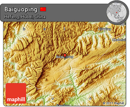 Physical Map of Baiguoping
