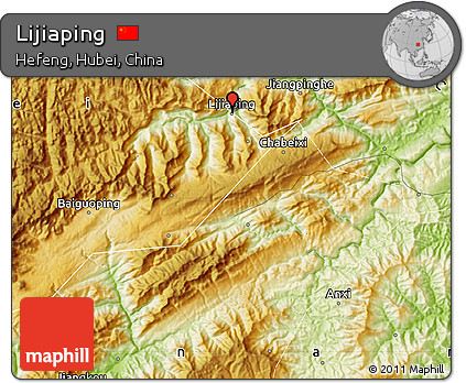 Physical Map of Lijiaping