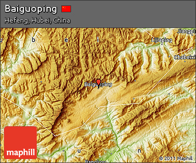 Physical Map of Baiguoping