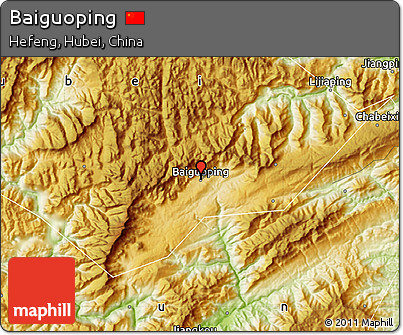 Physical Map of Baiguoping