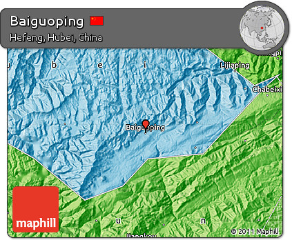 Political Map of Baiguoping